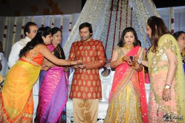 Celebs at Jaya Prada Sister Son Engagement